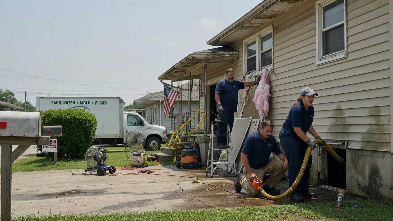Water Damage Repair in Rockville, NE near me